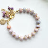 OPAL RONDELLE BRACELET IN LAVENDER & PINK