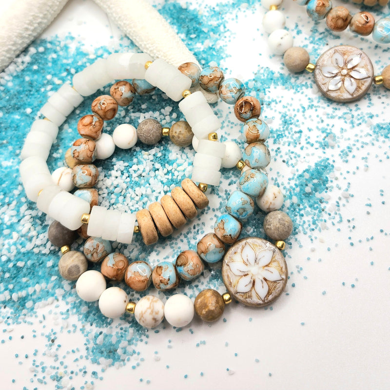 SUNSET BEACH VIBES BRACELET SET