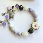 MYSTIC  LAVENDER BUTTERFLY BRACELET