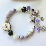 MYSTIC  LAVENDER BUTTERFLY BRACELET