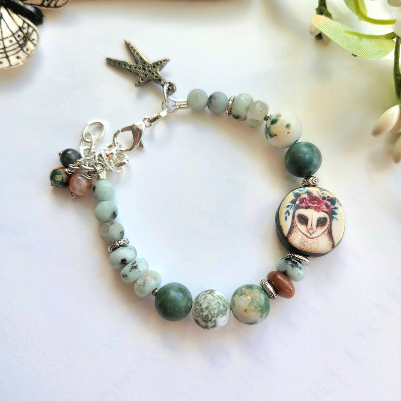 OWL IN THE FOREST BRACELET