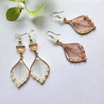 CRYSTAL WEAVE EARRINGS