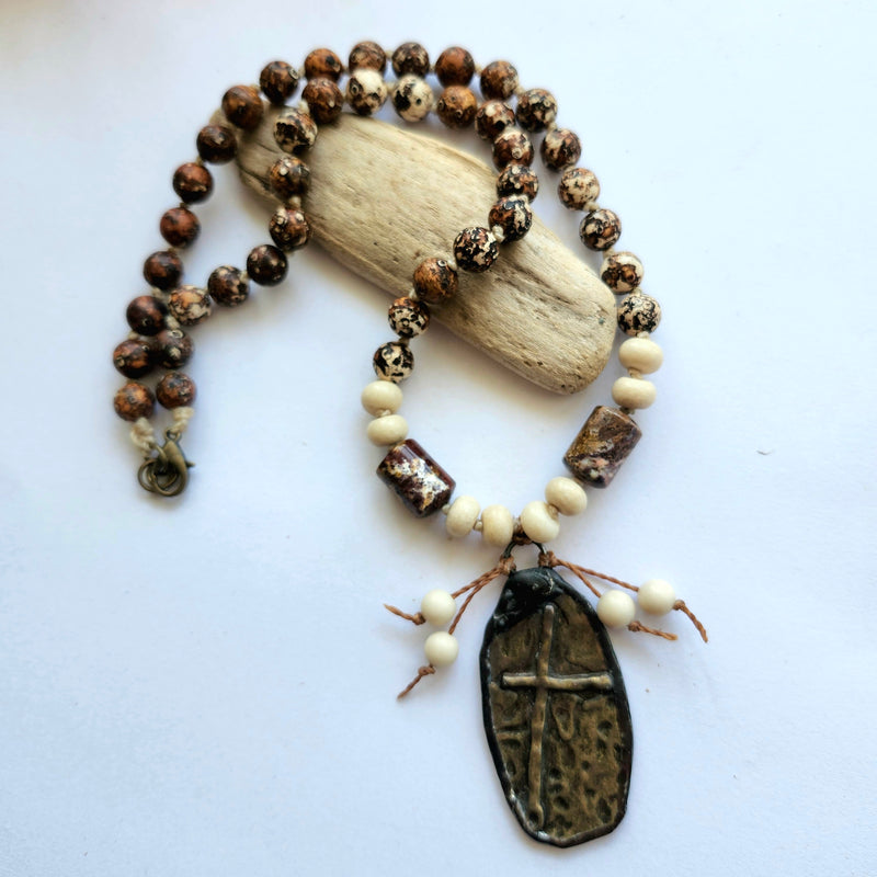 OLD WORLD STYLE TIBETAN NECKLACE