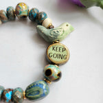 KEEP FLYING, KEEP GOING INTENTION BRACELET