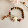 OWL WITH A SCARF FALL BRACELET