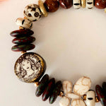 MOTHER EARTH STRETCH BRACELET IN JASPER