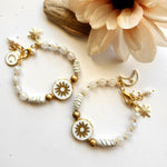 MYSTICAL WHITE & GOLD BRACELET