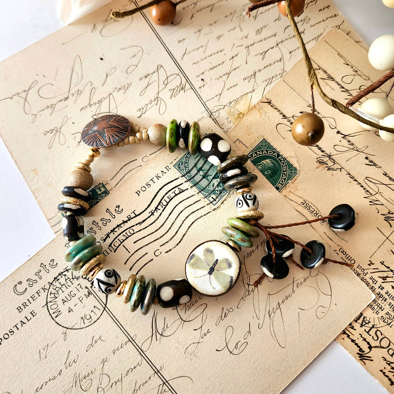 "NOT MY CIRCUS" RUSTIC BOHO BRACELET