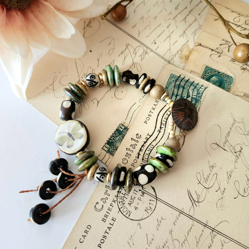 "NOT MY CIRCUS" RUSTIC BOHO BRACELET