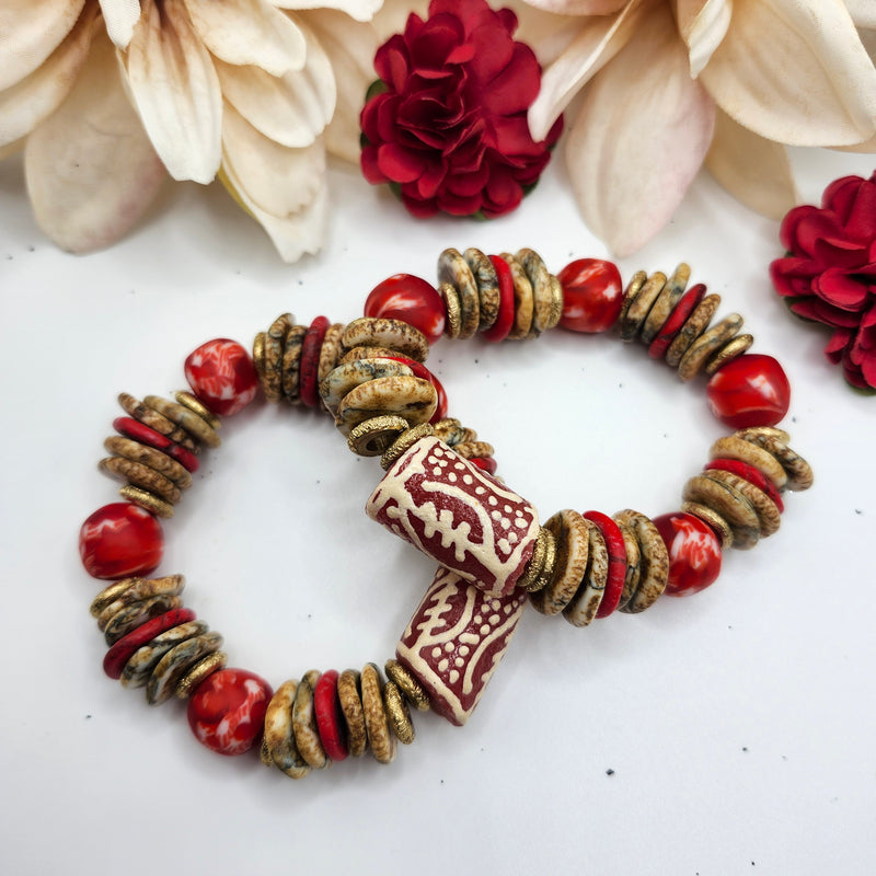 CHUNKY MONKEY STRETCH BRACELET