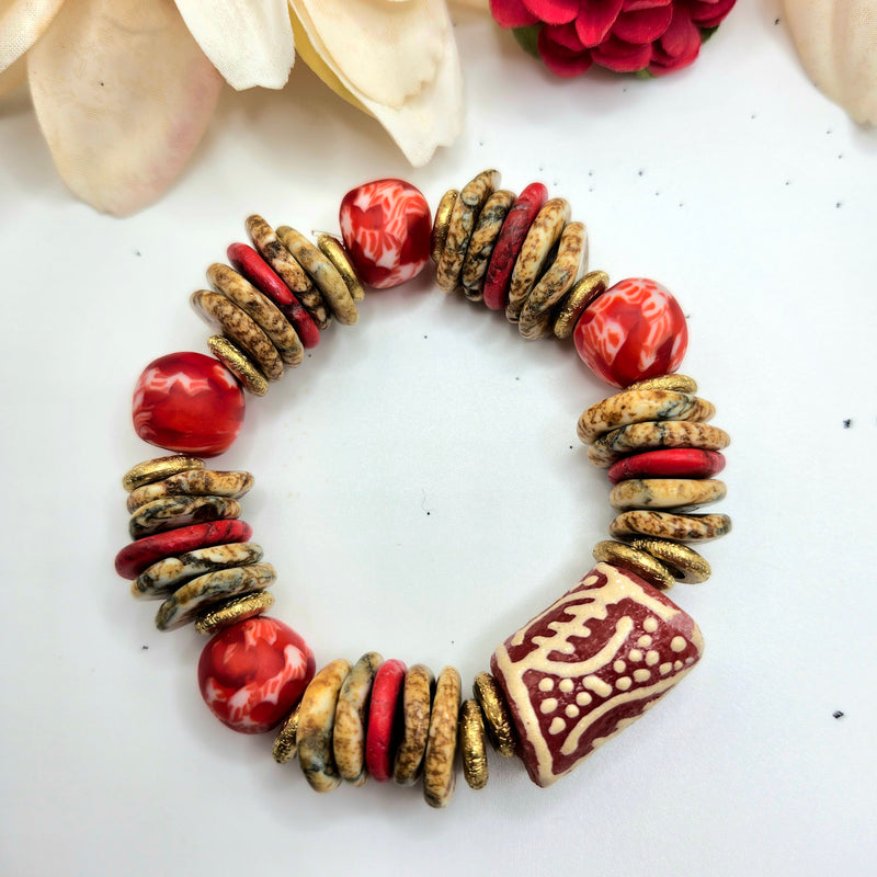 CHUNKY MONKEY STRETCH BRACELET