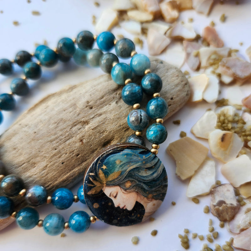 MYSTICAL MOON GODDESS ART BRACELET