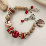 WHIMSICAL BOHEMIAN OWL BRACELET