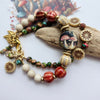 DOUBLE STRAND FOREST MUSHROOM BRACELET