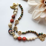 DOUBLE STRAND FOREST MUSHROOM BRACELET