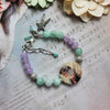 MINT & LAVENDER FAIRY BRACELET