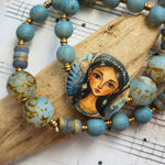 MESSENGER FOLK ART BRACELET