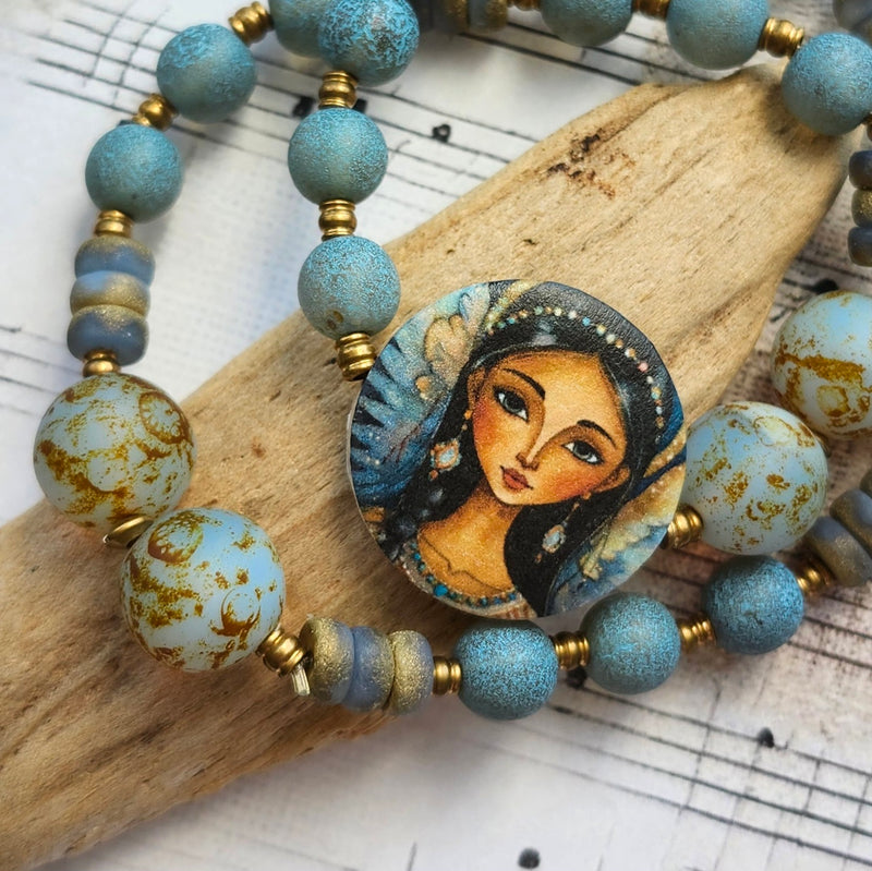 MESSENGER FOLK ART BRACELET