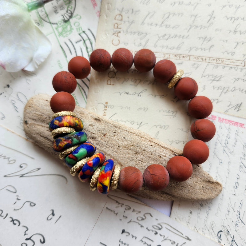 KROBO & GEMSTONE BRACELET