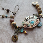 RUSTIC "BLESSED" BOHO BRACELET