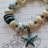 TURQUOISE PATINA STARFISH BRACELET