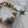 TURQUOISE PATINA STARFISH BRACELET