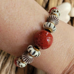 RED IMPERIAL JASPER BRACELET